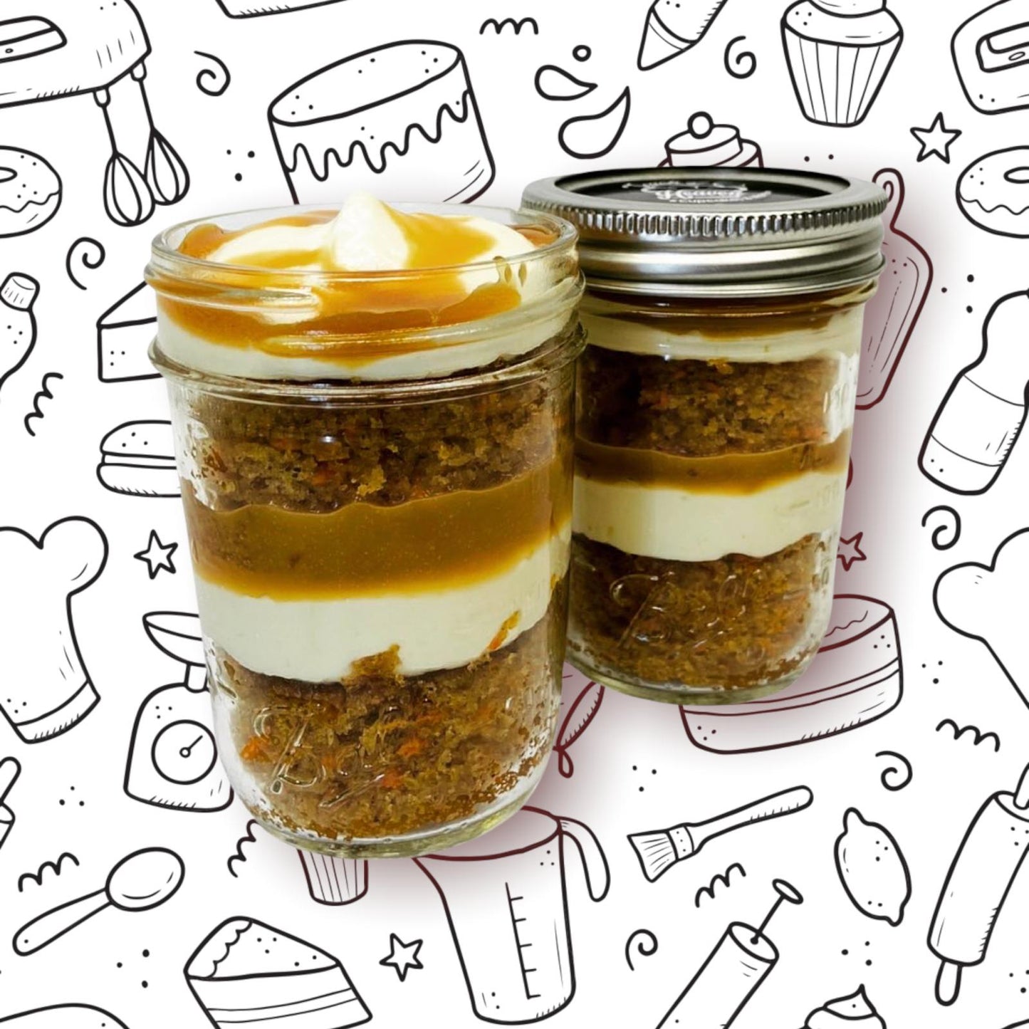 Cake Jars 8oz