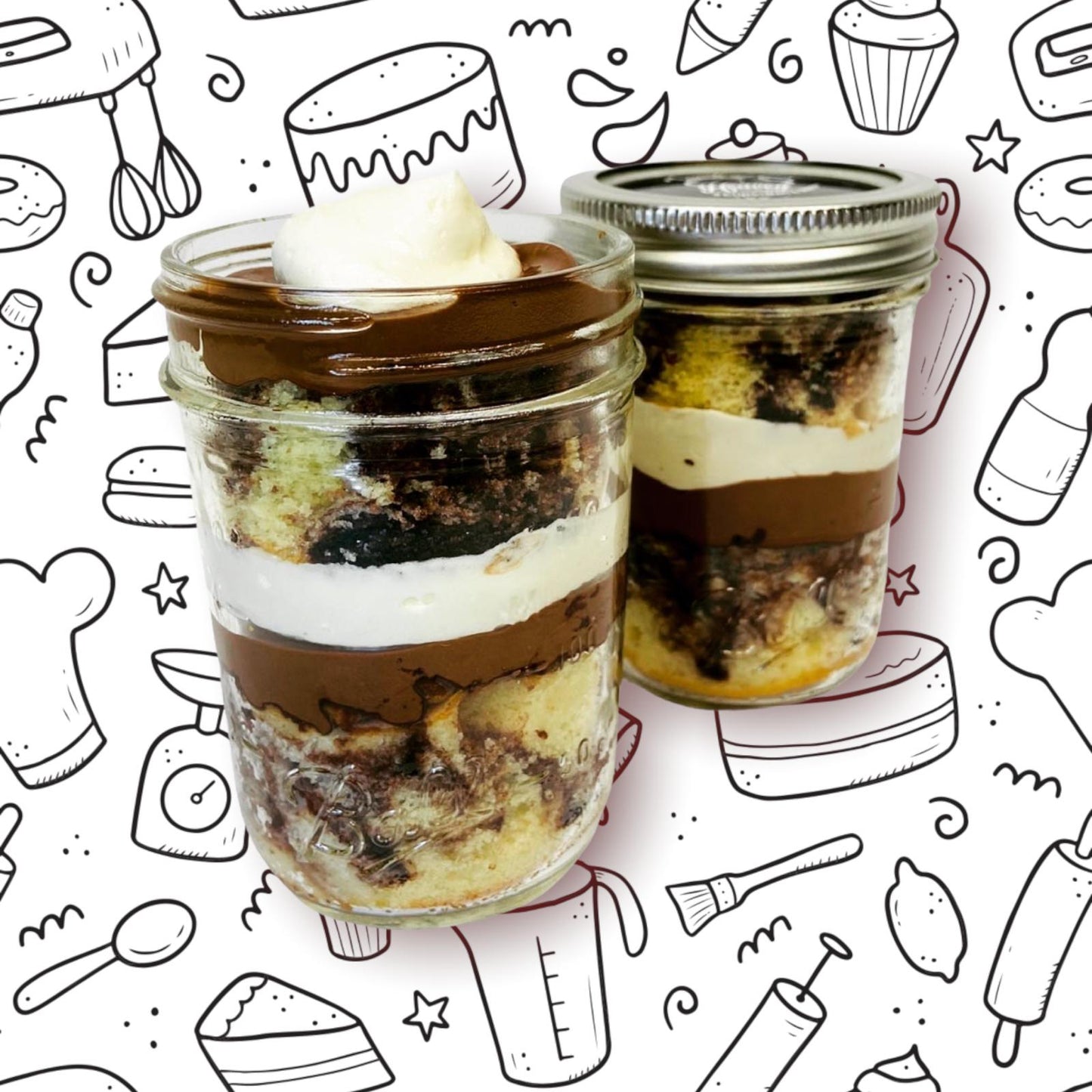 Cake Jars 8oz