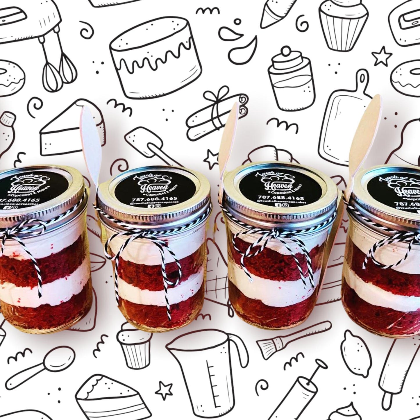 Cake Jars 8oz